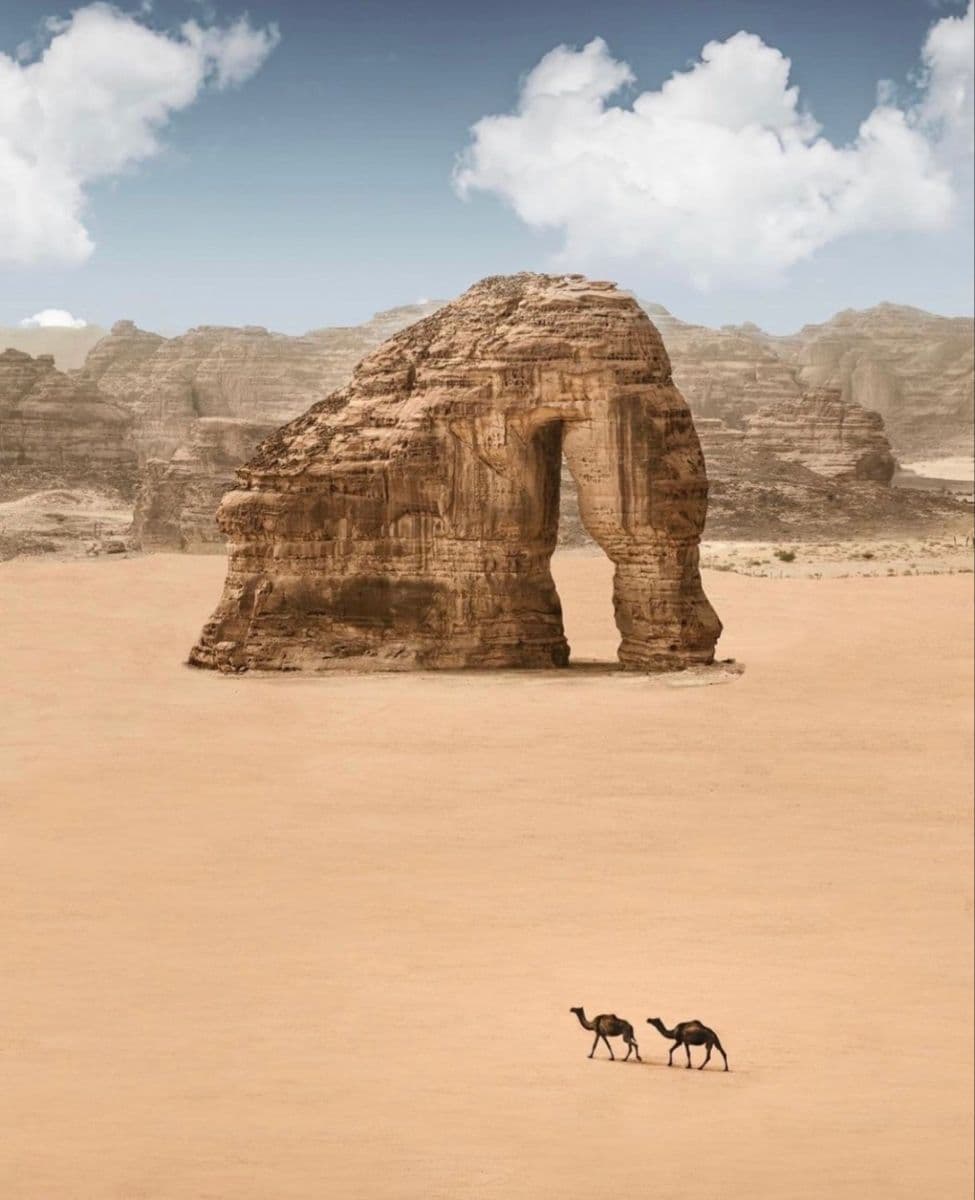 Elephant Rock in AlUla